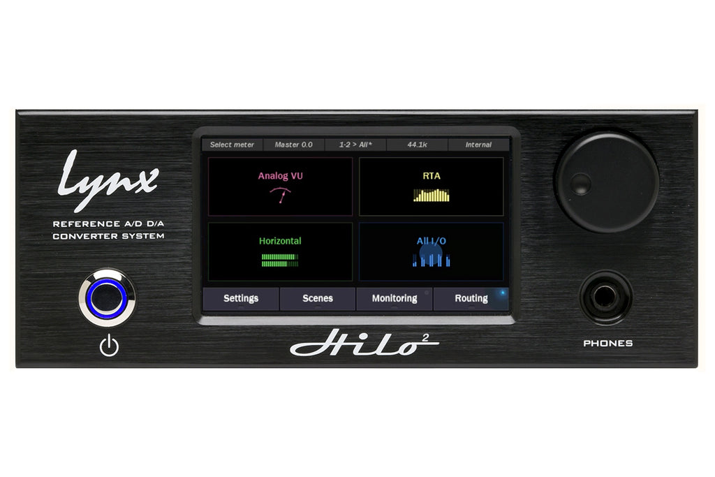 Lynx Studio Technology Hilo 2 Reference AD/DA Converter with Thunderbolt 3