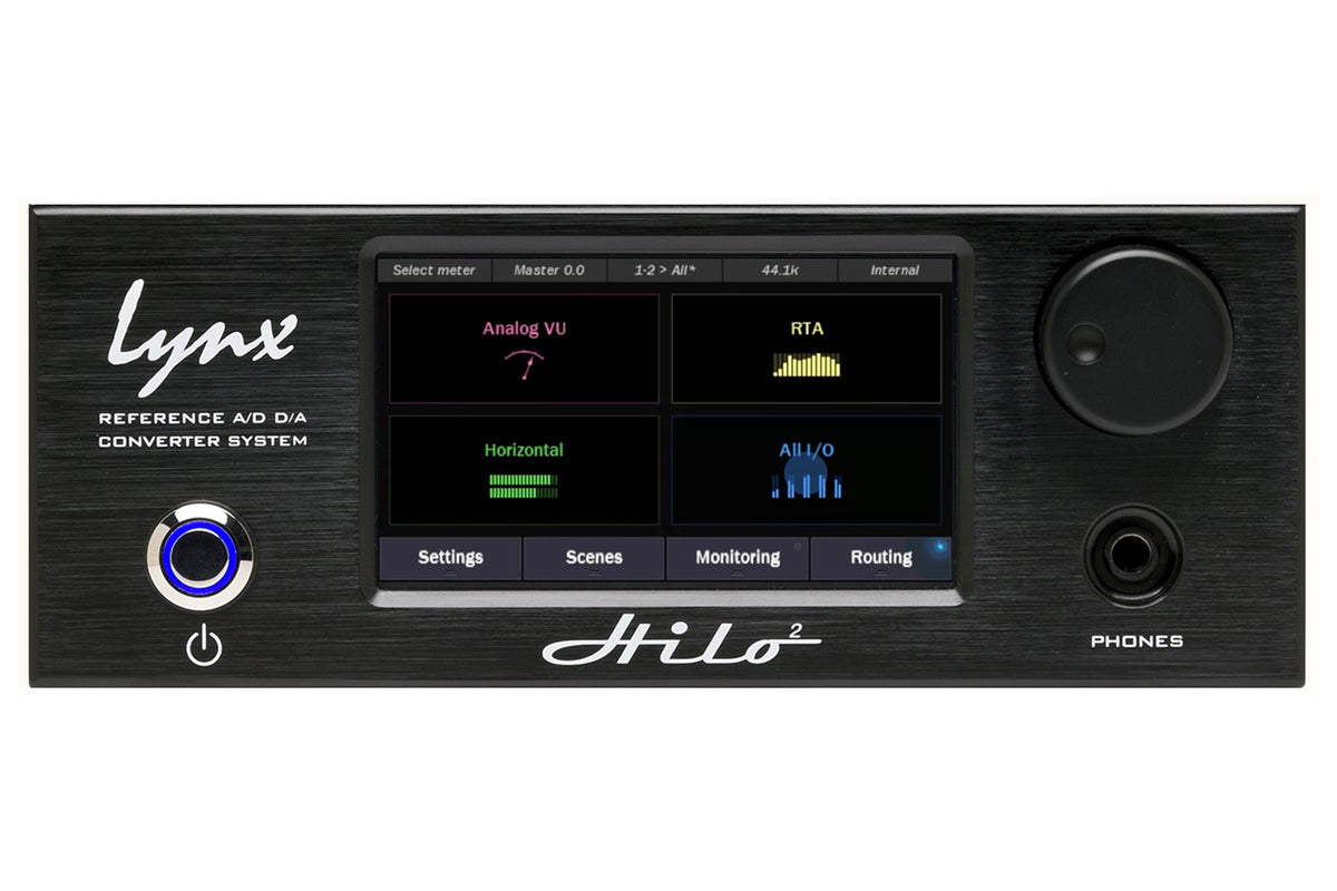 Lynx Studio Technology Hilo 2 Reference AD/DA Converter with Thunderbolt 3