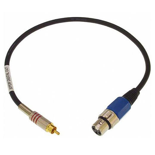 Lynx Studio Technology XLR-F to RCA Male S/PDIF Adapter Cable - 18" (Demo Deal)