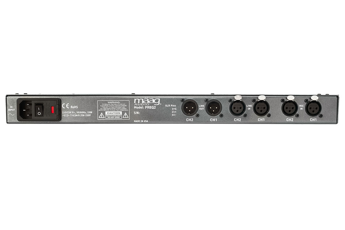 Maag Audio PREQ2 Dual Mic Preamp with EQ