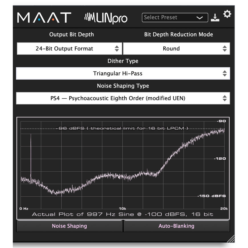 MAAT LINSurround Multi-Channel Dithering Plug-In - Electronic Delivery