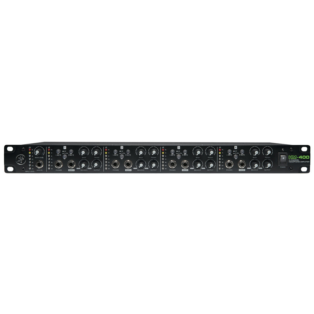Mackie HM-400 4-Channel Headphone Amplifier (Demo Deal)