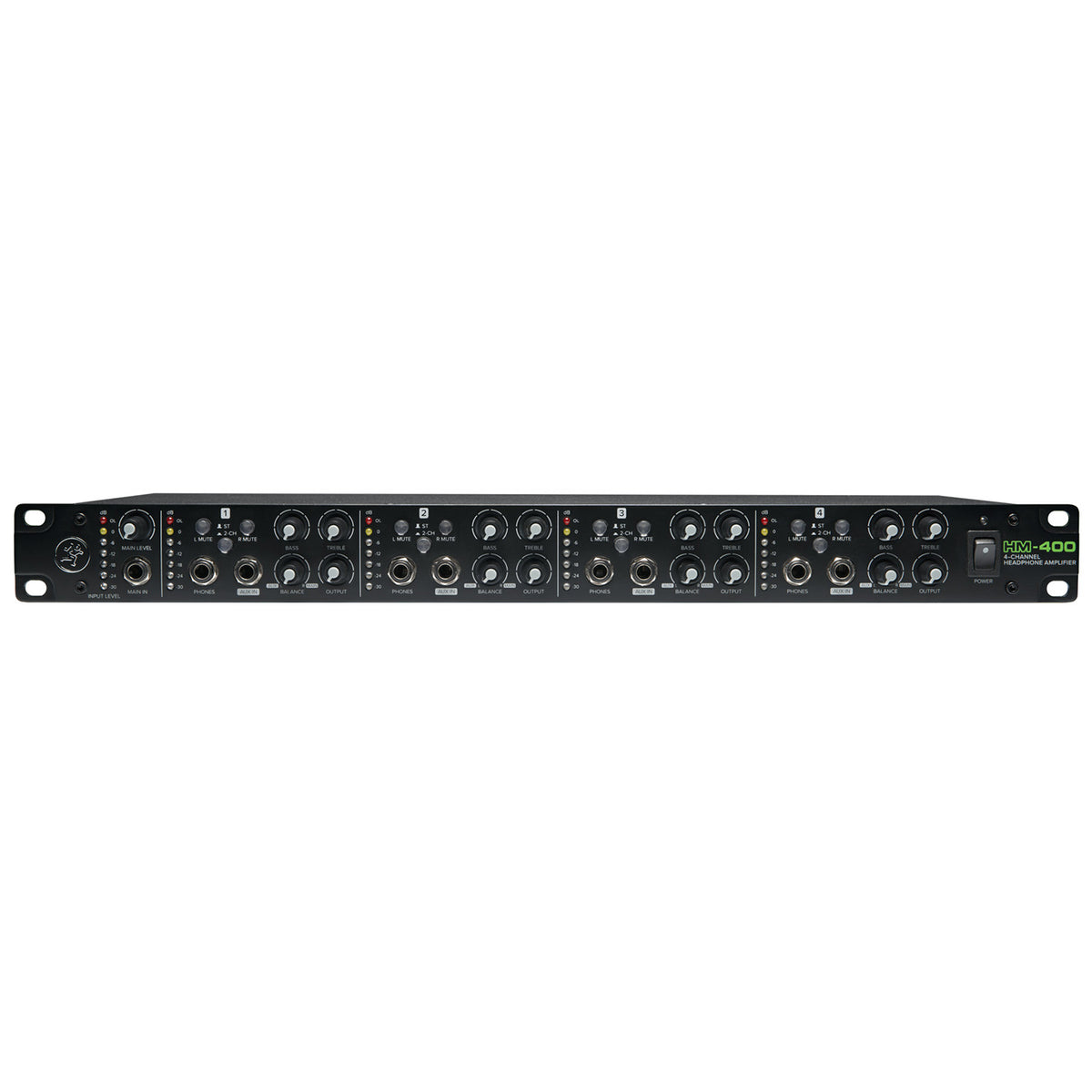 Mackie HM-400 4-Channel Headphone Amplifier (Demo Deal)