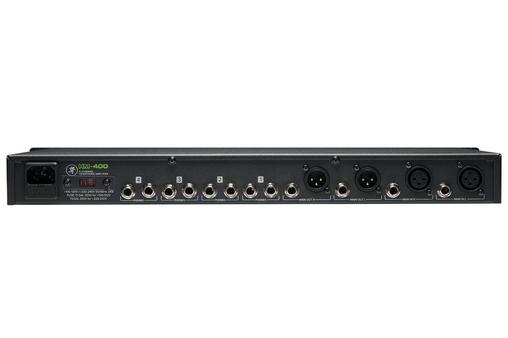 Mackie HM-400 4-Channel Headphone Amplifier (Demo Deal)