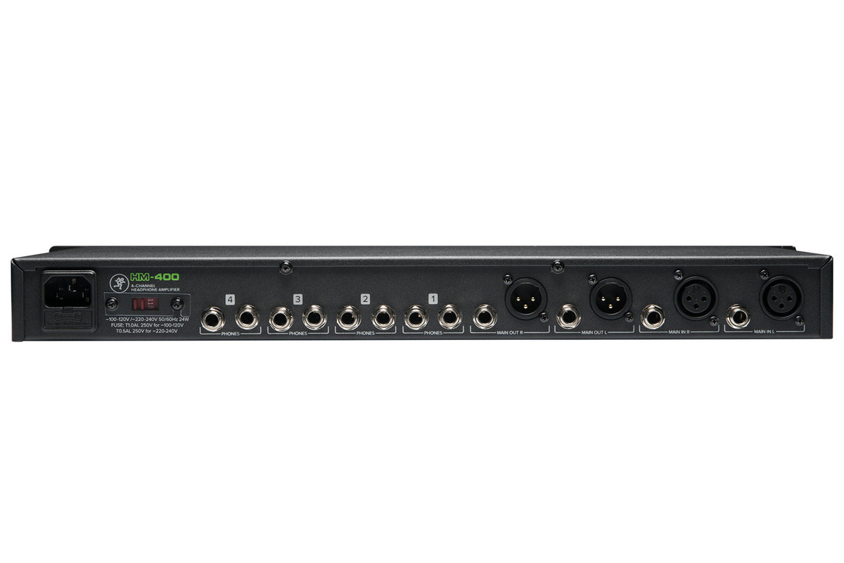 Mackie HM-400 4-Channel Headphone Amplifier (Demo Deal)