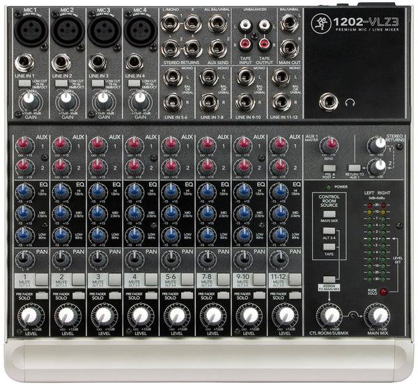 Mackie 1202-VLZ3 アナログミキサー Mackie 1202 VLZ3 – Vintage King