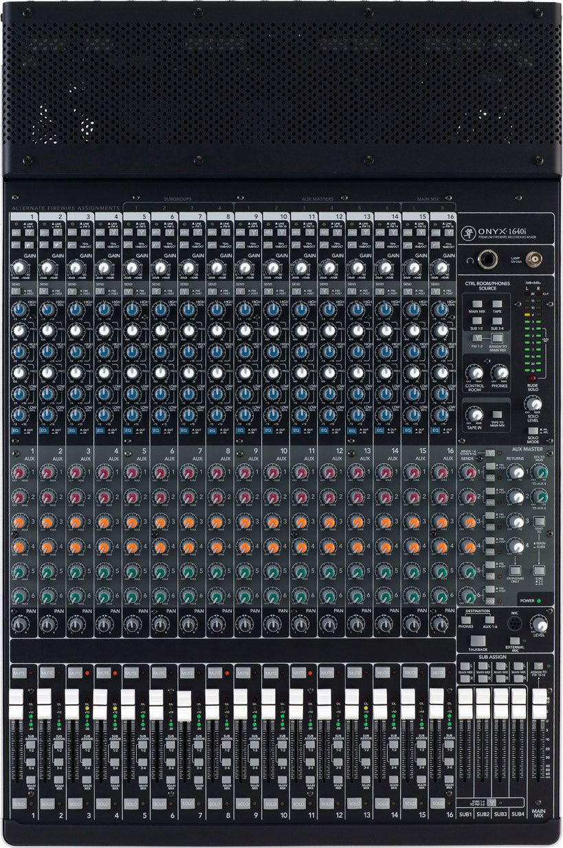 Mackie ONYX 1640i アナログミキサー 本体 Mackie Onyx 1640i – Vintage King