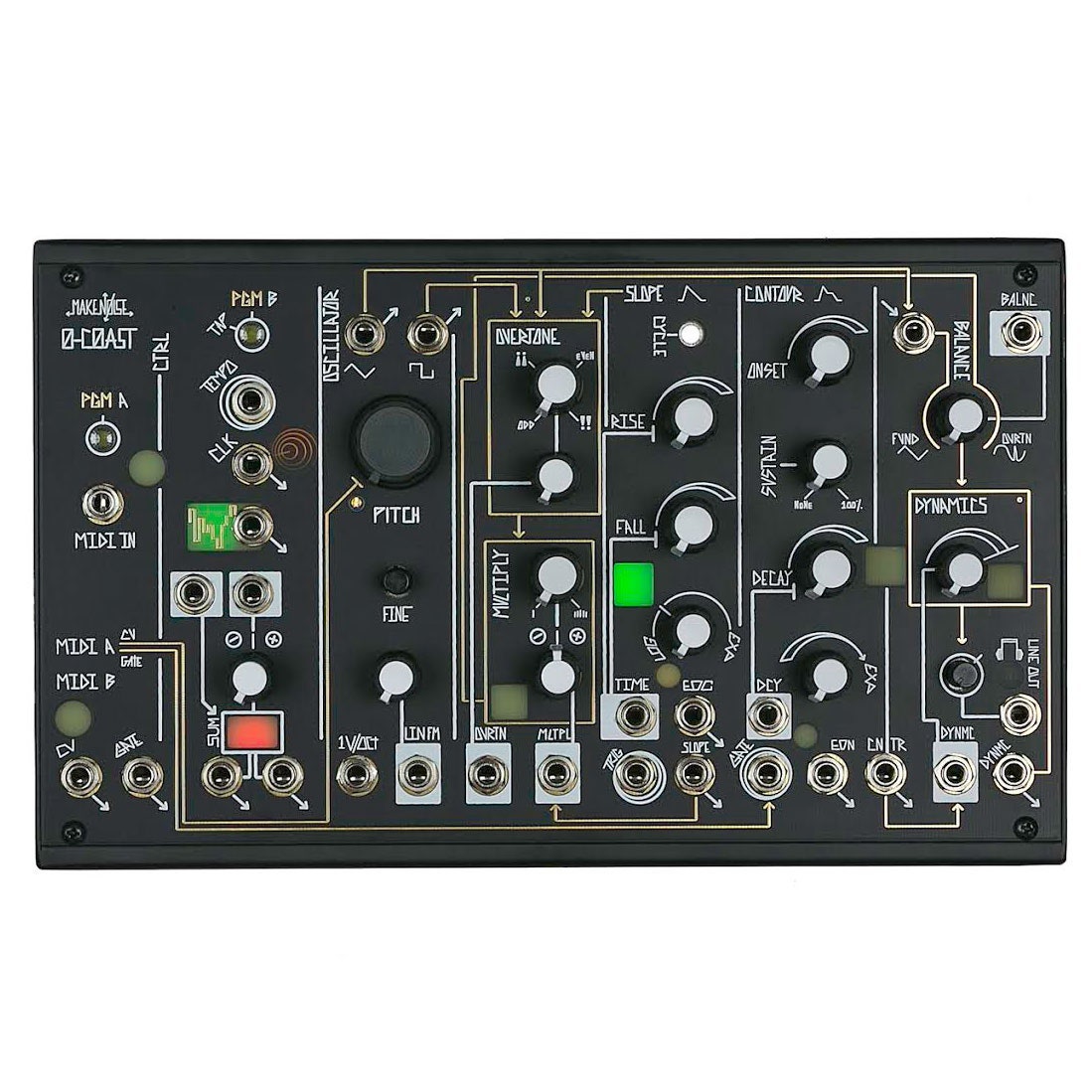 Make Noise 0-Coast Semi-Modular Analog Desktop Synthesizer