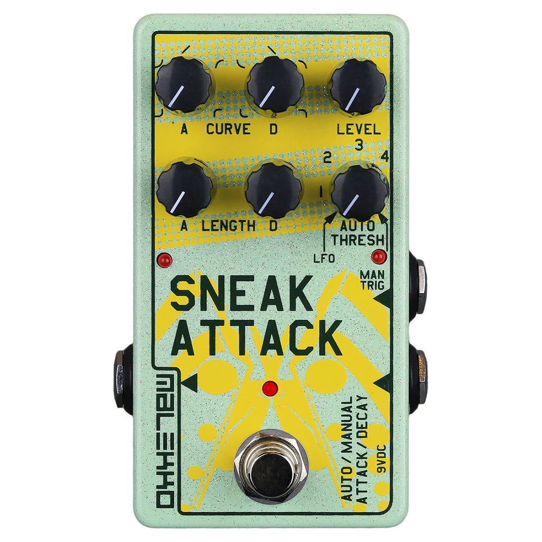 Malekko Sneak Attack Attack/Decay & Tremolo Guitar Effects Pedal