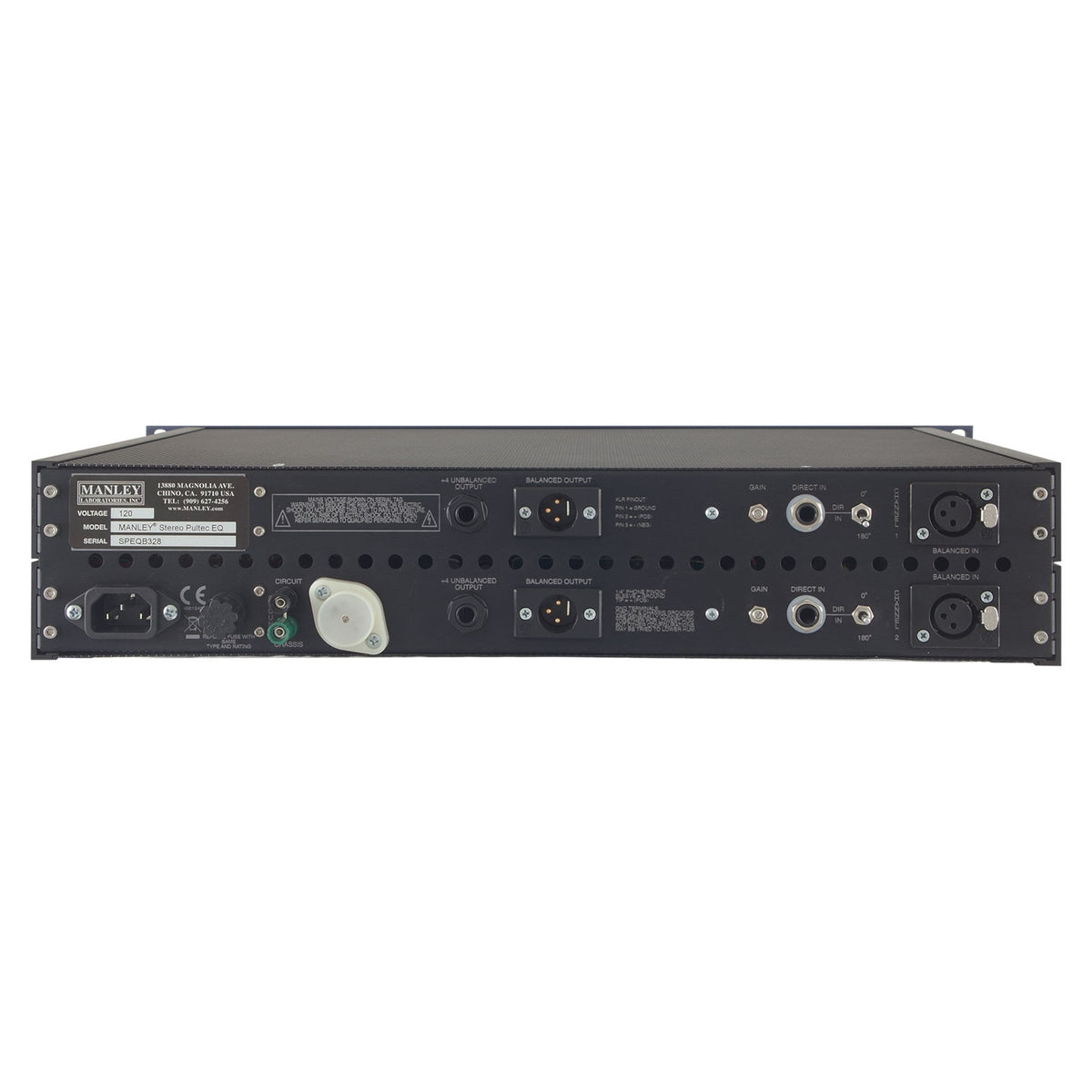 Manley Enhanced Pultec EQP-1A Stereo Tube EQ