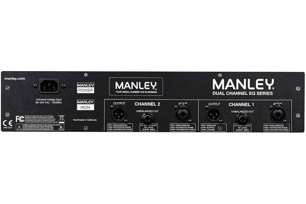 Manley Labs Dual Main EQ