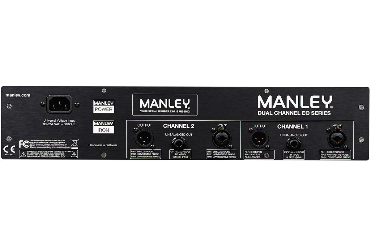 Manley Labs Dual Main EQ