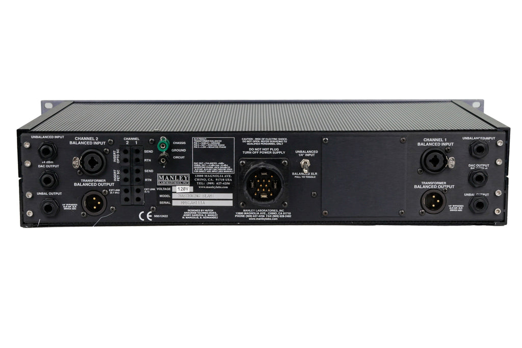 Manley Labs SLAM! Limiter/Preamp - Mastering Version #MMSLAM111A (Used)