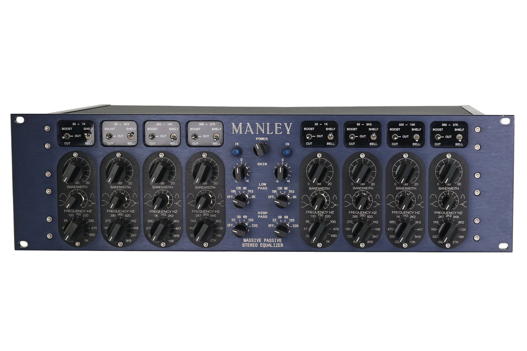 Manley Massive Passive Stereo Tube EQ #MSMPX2448 (Used)