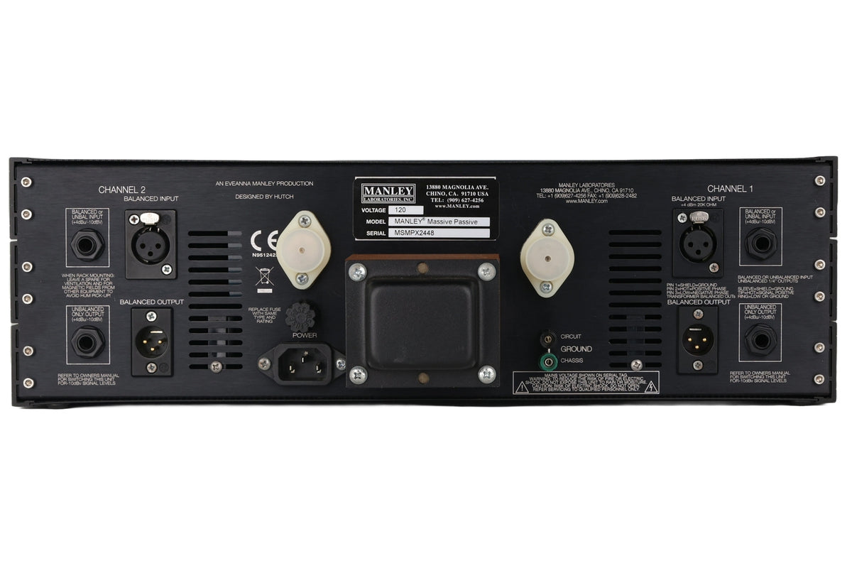Manley Massive Passive Stereo Tube EQ #MSMPX2448 (Used)