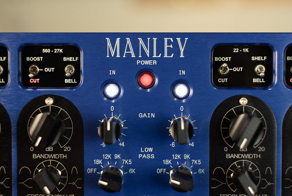 Manley Massive Passive Stereo Tube EQ - XXV Cobalt Blue Anniversary Edition (Demo Deal)