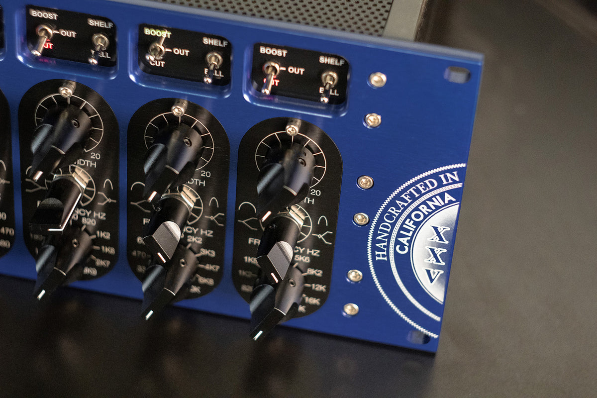 Manley Massive Passive Stereo Tube EQ - XXV Cobalt Blue Anniversary Edition