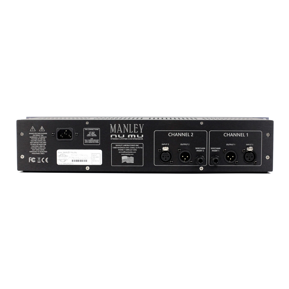 Manley Nu Mu Stereo Limiter Compressor