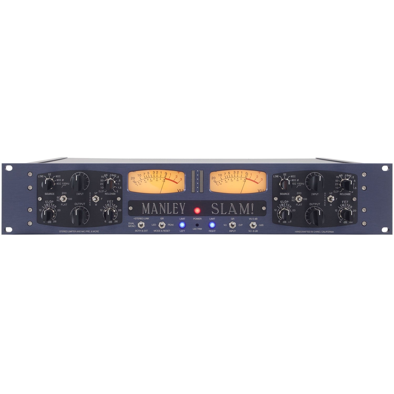 Manley SLAM! Stereo Compressor/Limiter and Microphone Preamp