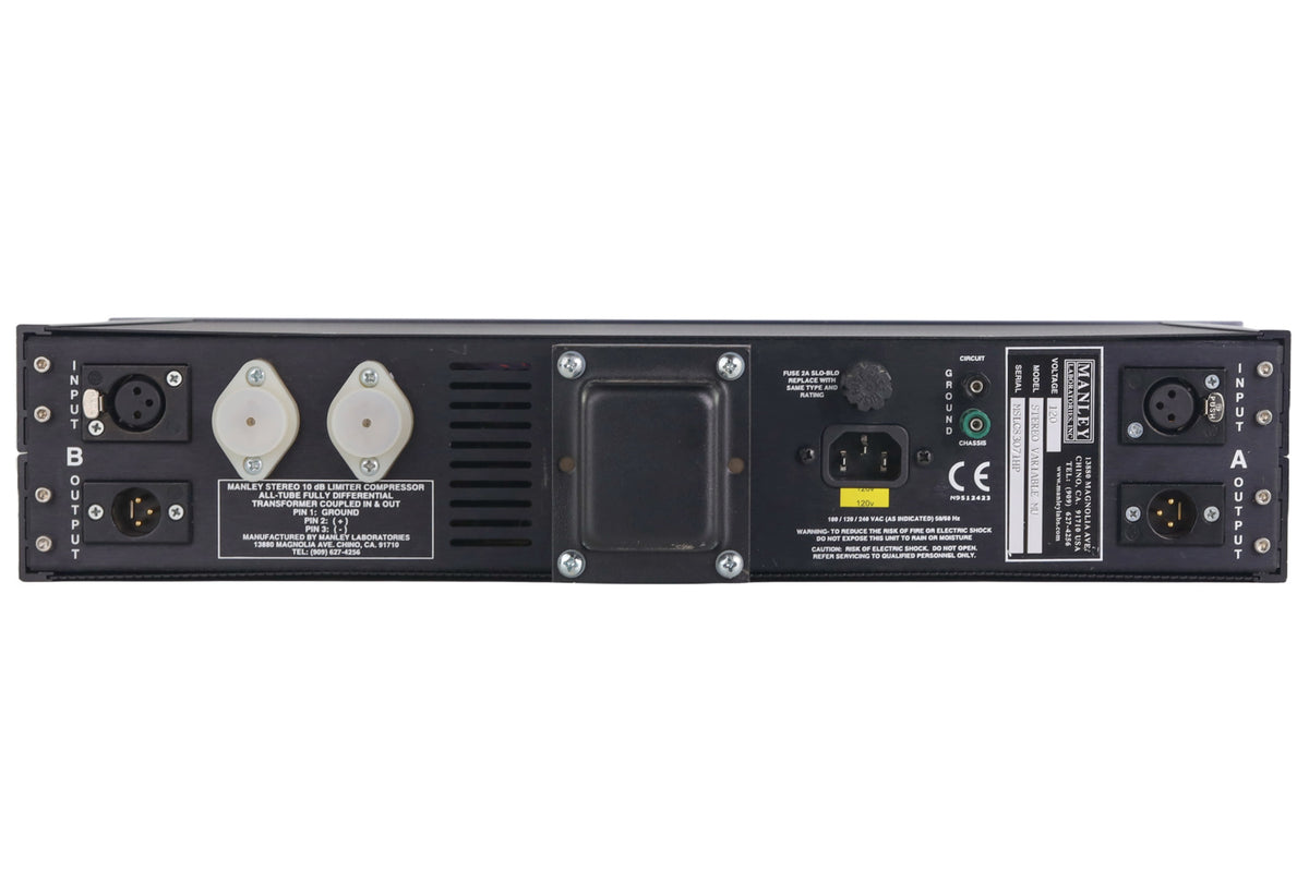 Manley Stereo Variable Mu Limiter/Compressor #MSLC83071HP (Used)