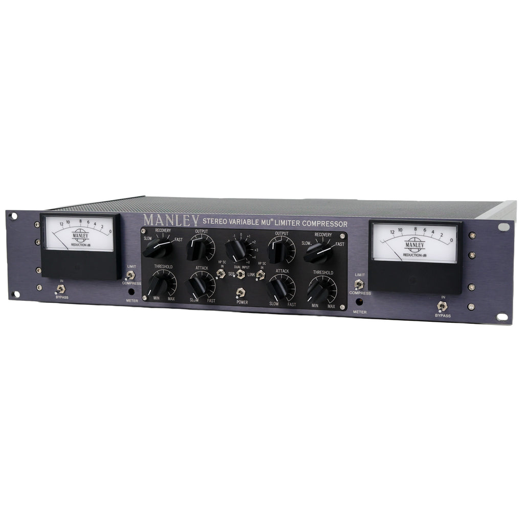 Manley Stereo Variable Mu Limiter/Compressor with T-Bar Upgrade Option #MSLC94626HPTBAR (Used) 1
