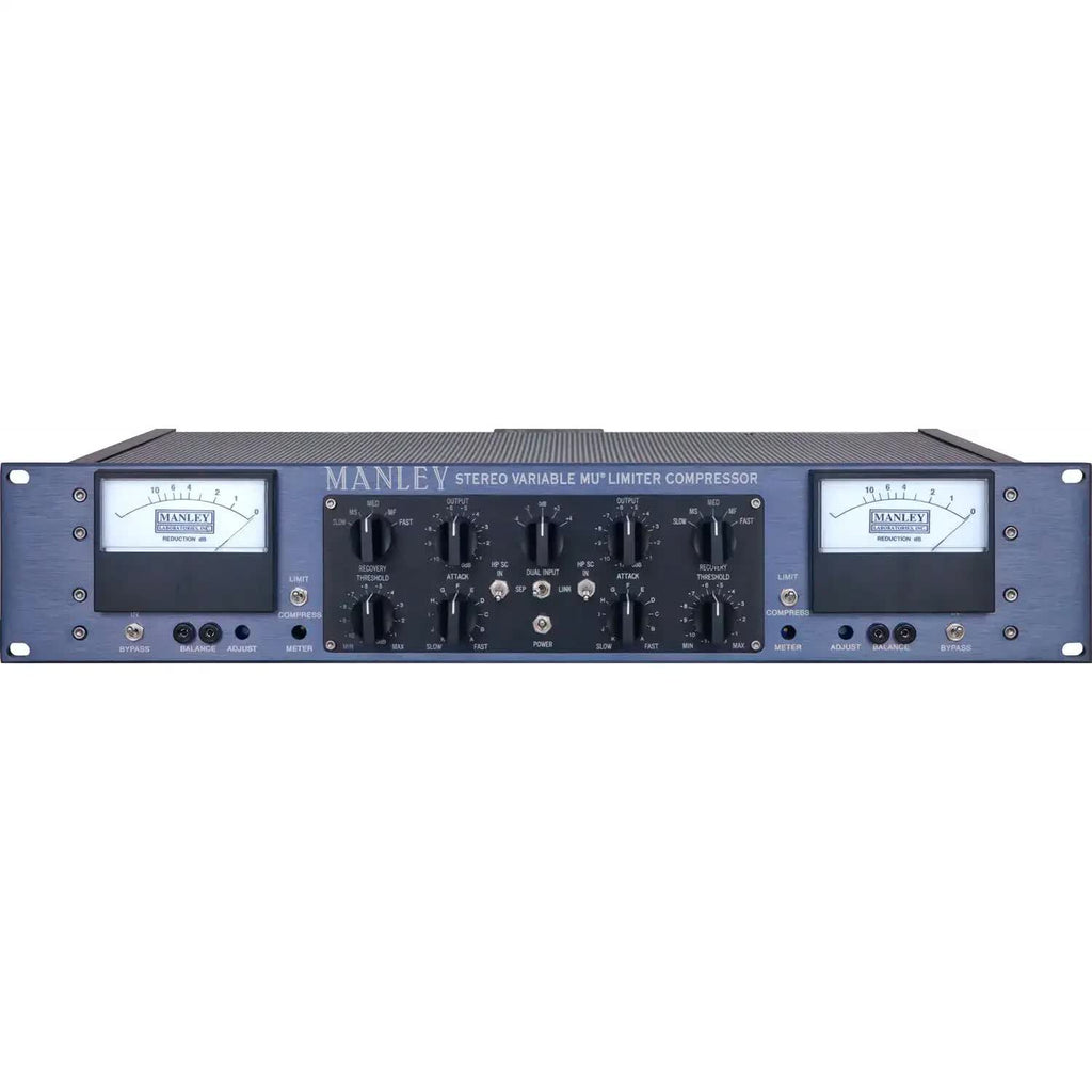 Manley Stereo Variable Mu Compressor - Mastering Version with M-S & T-Bar Mods