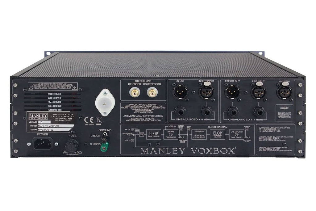 Manley VOXBOX 2021 PRIDE Edition Tube Channel Strip