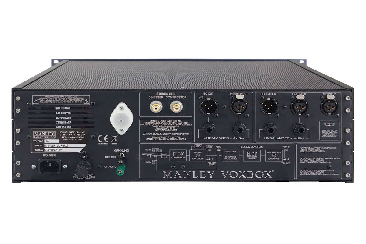 Manley VOXBOX 2021 PRIDE Edition Tube Channel Strip