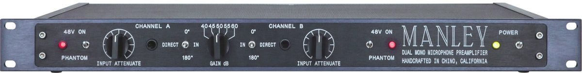 Manley Dual Mono Mic Pre