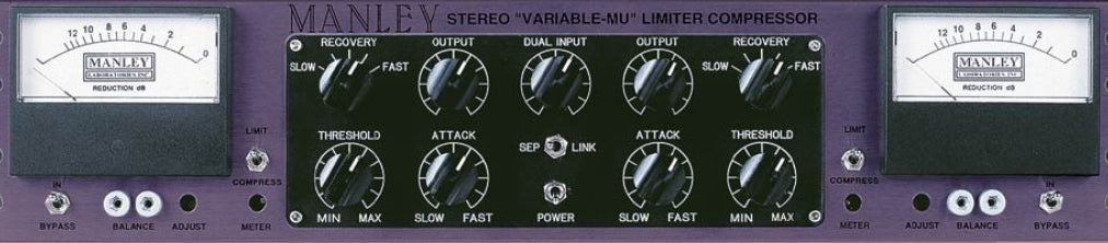 Manley Stereo Variable Mu Limiter/Compressor (Demo Deal)