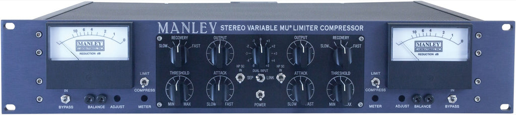 Manley Stereo Variable Mu Limiter/Compressor (Demo Deal)