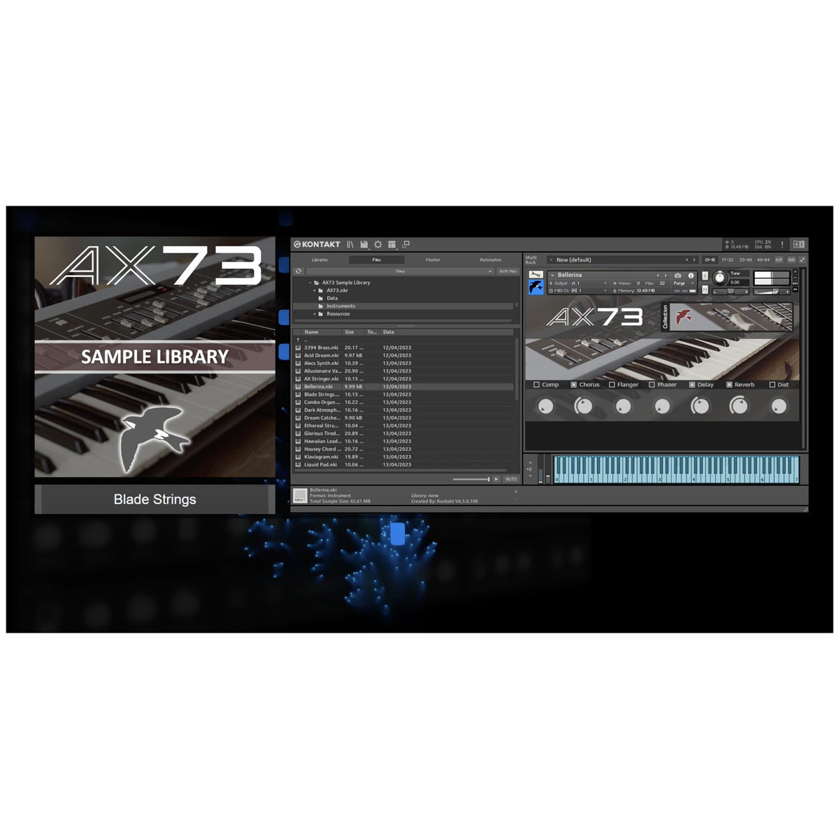 Martinic AX73 Sample Library - Electronic Delivery