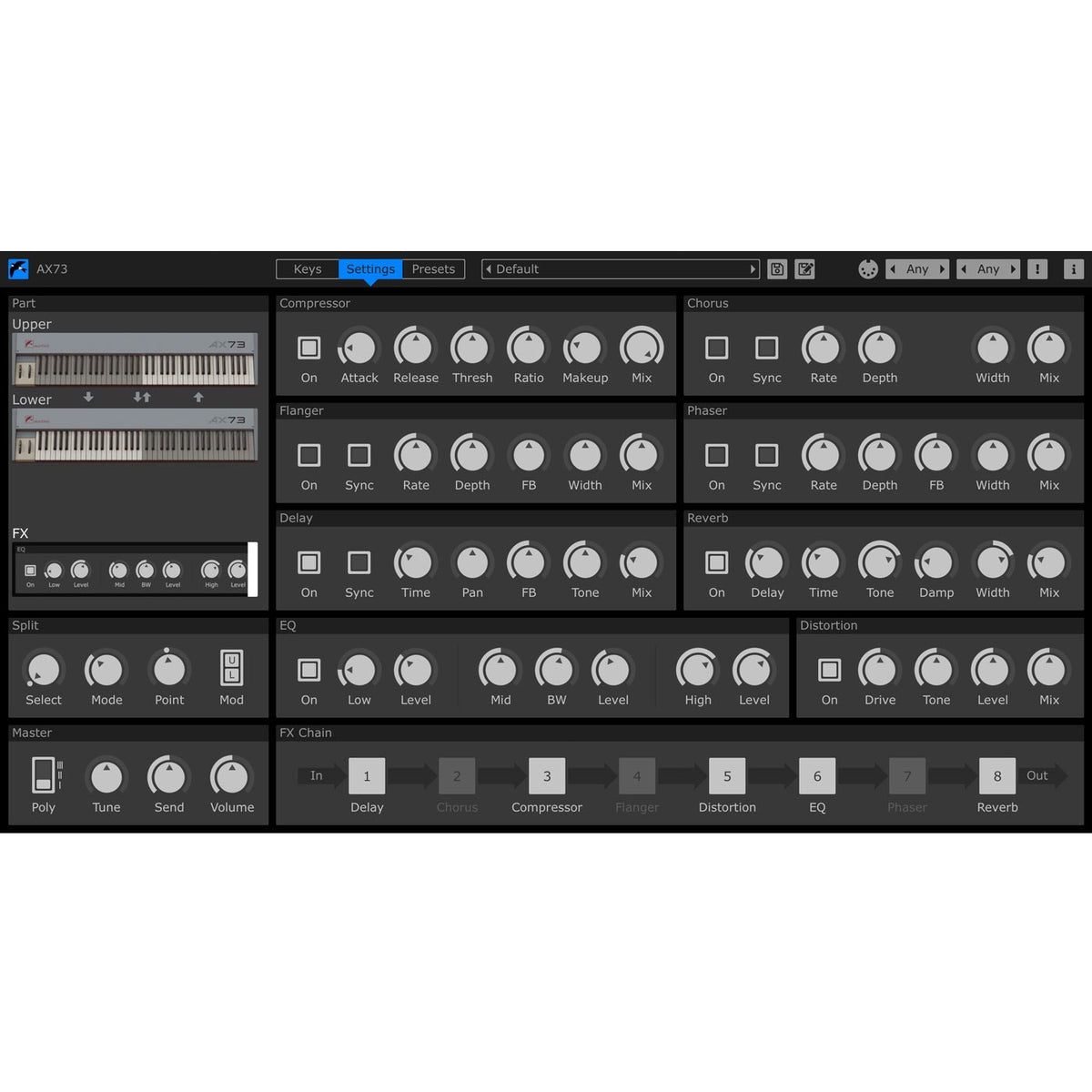 Martinic Audio AX73 Virtual Synth