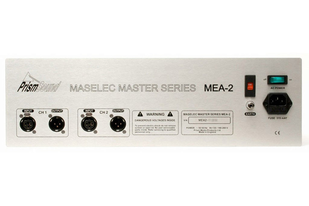 Maselec MEA-2 Precision Stereo Mastering Equalizer
