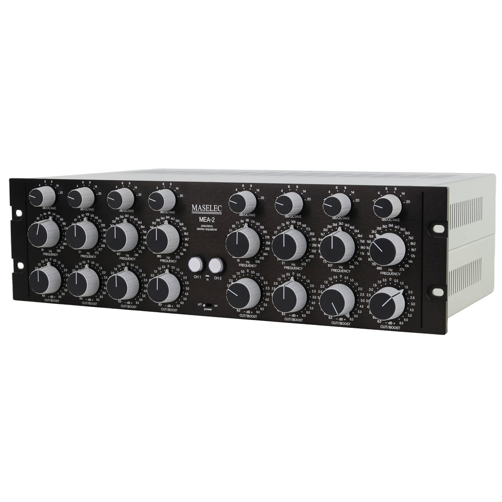 Maselec MEA-2 Precision Stereo Mastering Equalizer #7-885 (Used) 1