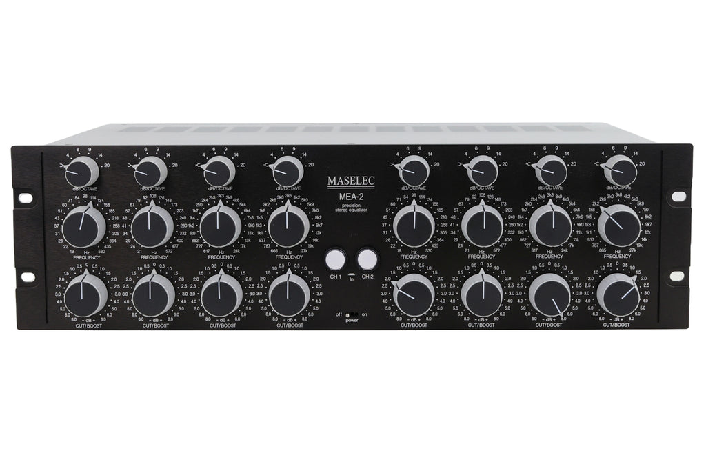 Maselec MEA-2 Precision Stereo Mastering Equalizer #7-885 (Used)