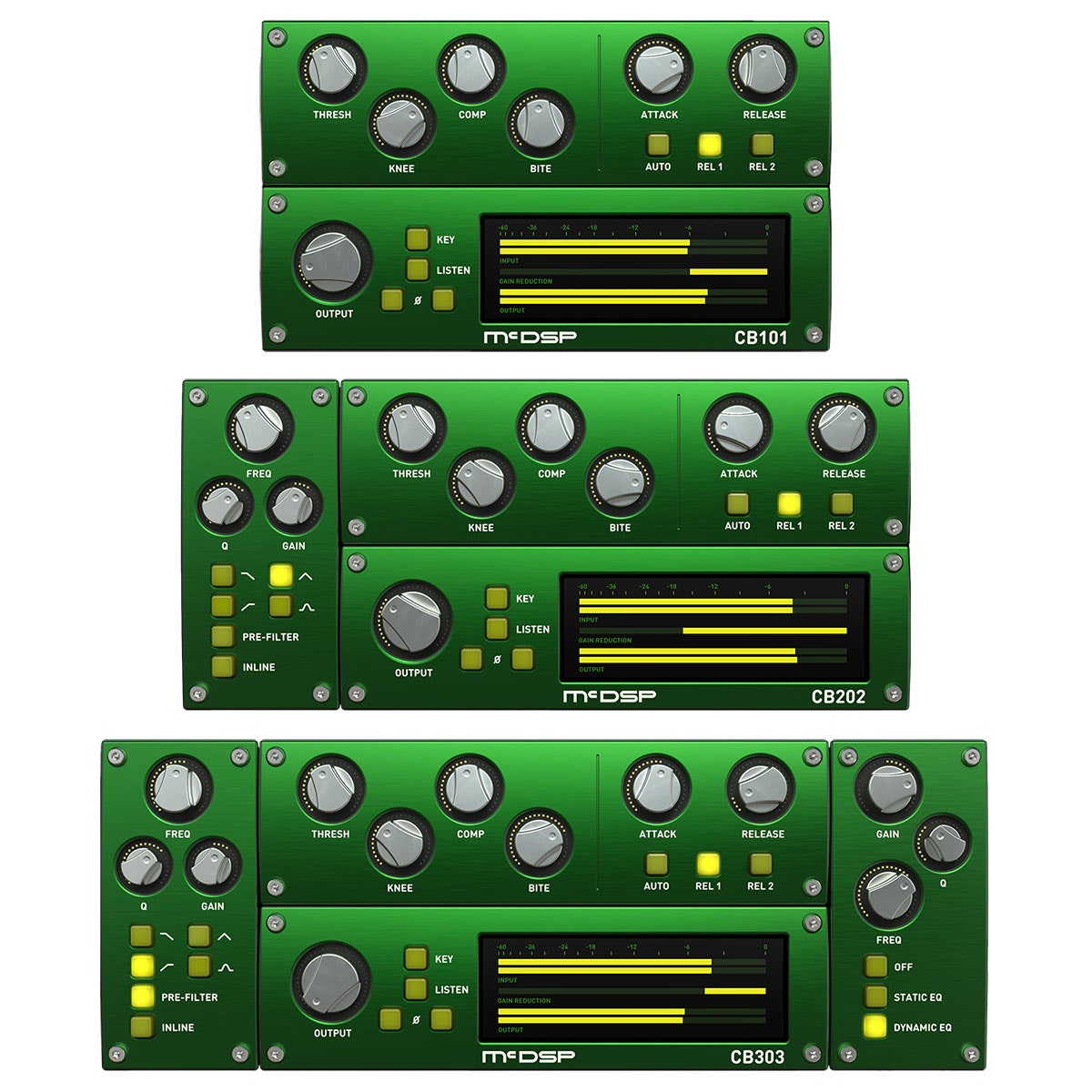 McDSP CompressorBank Native v7 - Electronic Delivery