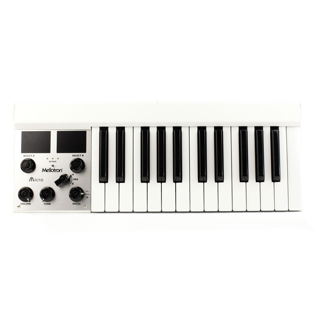 Mellotron M4000D Micro Ultra-Compact Digital Mellotron-Style Keyboard - White