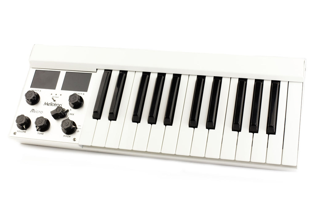 Mellotron M4000D Micro Ultra-Compact Digital Mellotron-Style Keyboard - White