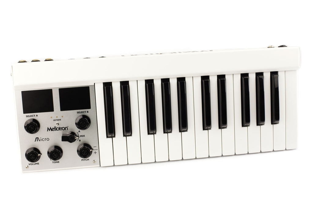 Mellotron M4000D Micro Ultra-Compact Digital Mellotron-Style Keyboard - White