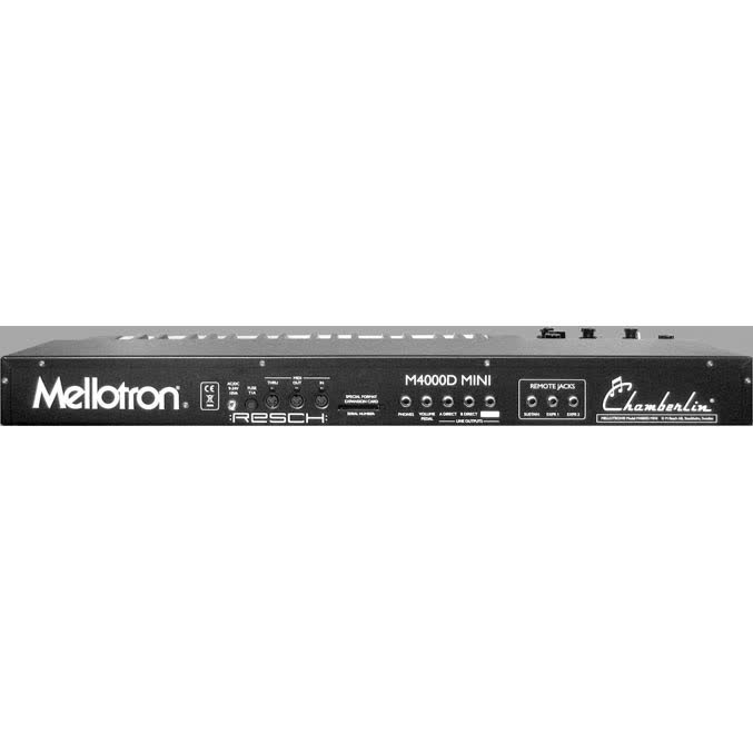 Mellotron M4000D Mini Compact Digital Mellotron-Style Keyboard - Black