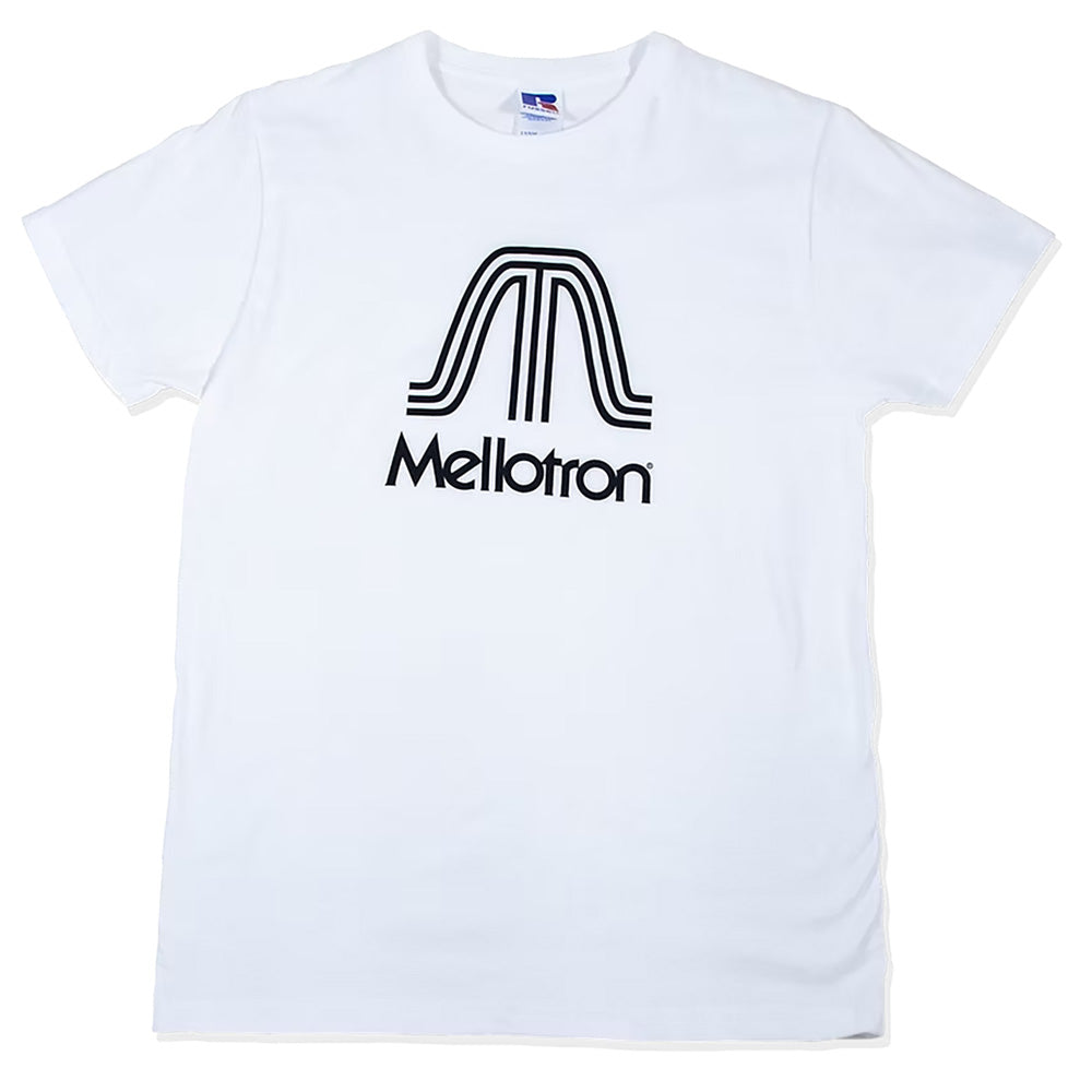Mellotron Logo Slim Fit T-Shirt - White, Small