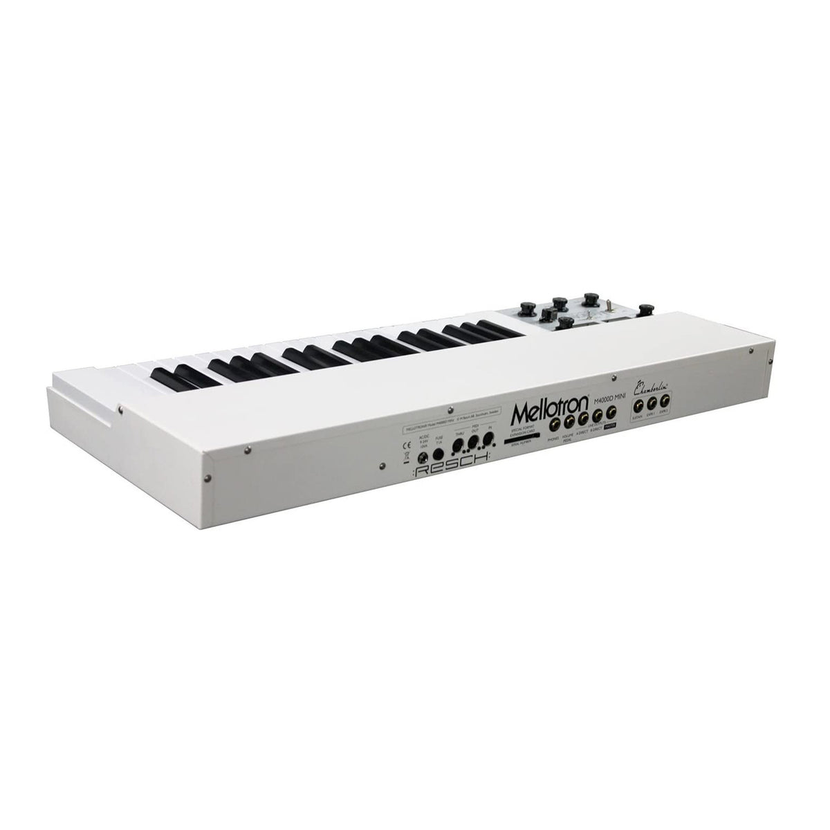 Mellotron M4000D Mini Compact Digital Mellotron-Style Keyboard - White
