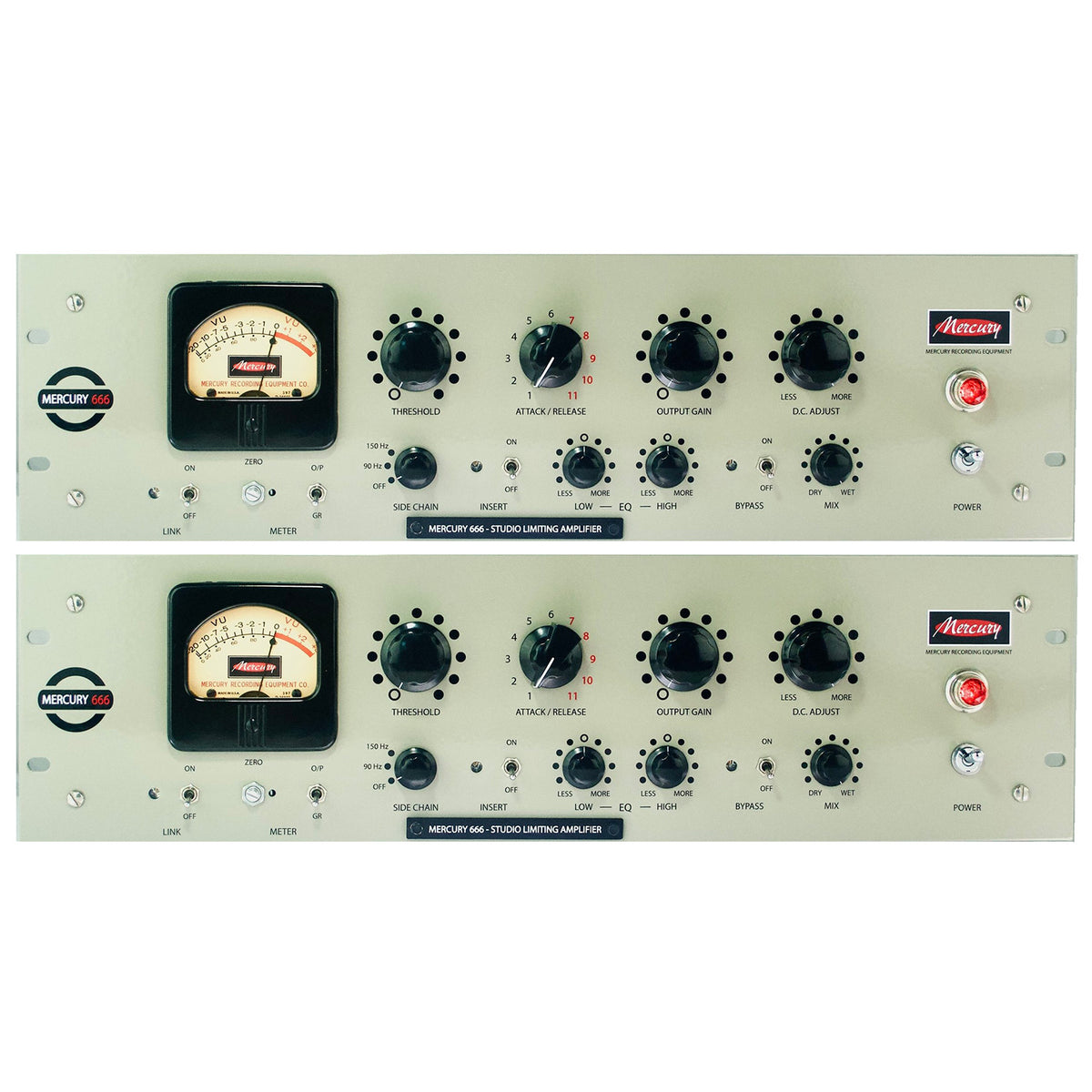Mercury 666 Studio Limiting Amplifier - Pair