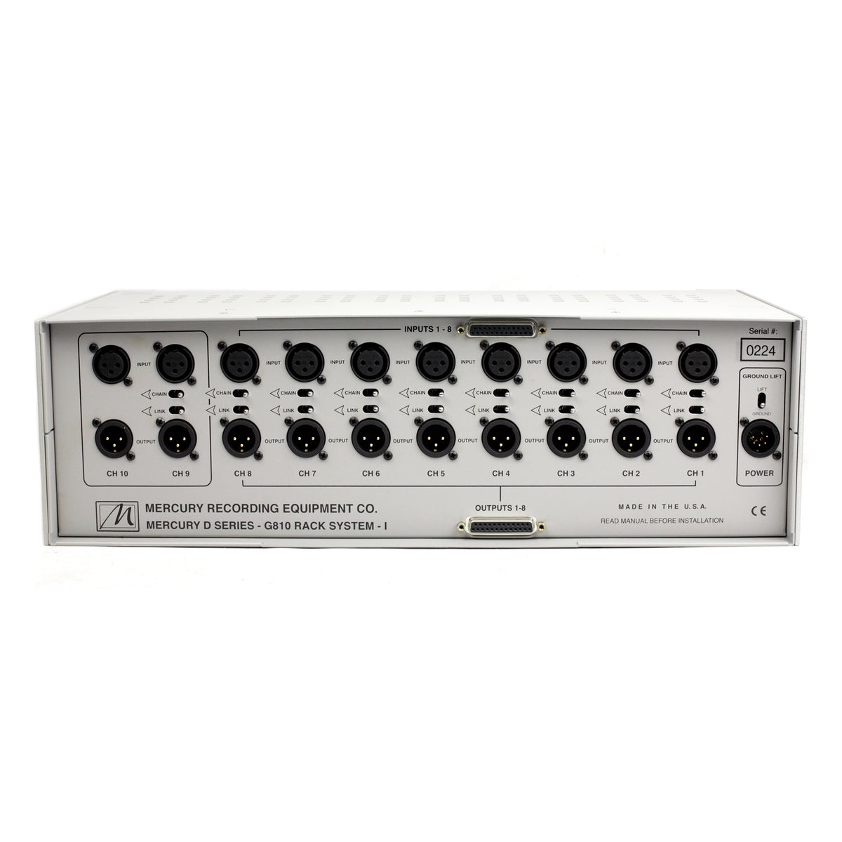 Mercury D Series G810 Rack System - I