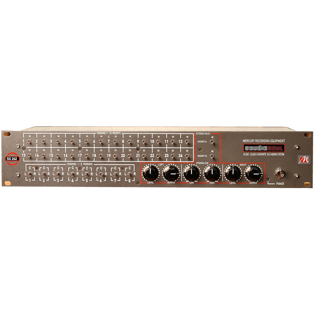 Mercury Studio Soul 242 24:2 Class A Discrete Mixing System