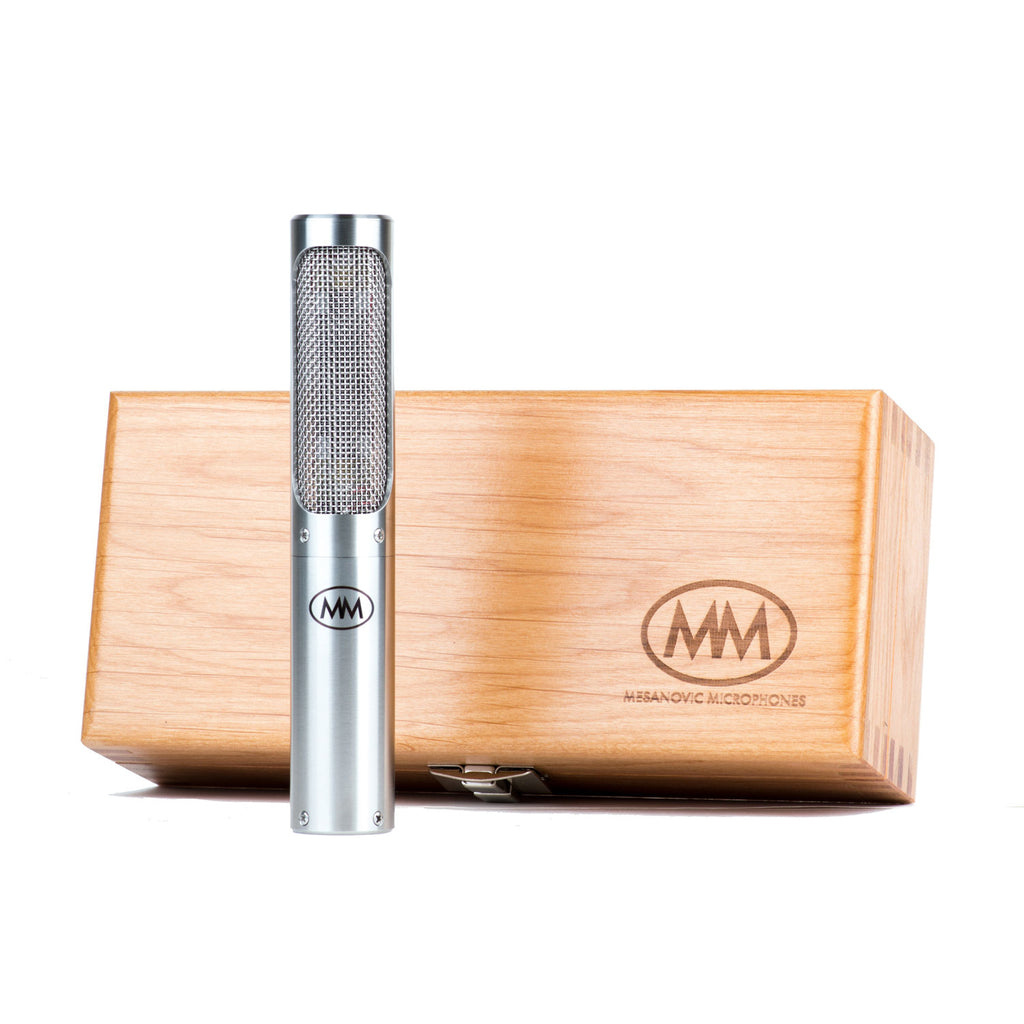 Mesanovic Model 2 Passive Ribbon Mic - Stainless Steel