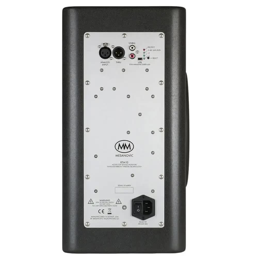 Mesanovic RTM10 3-Way Active DSP Studio Monitor - Pair