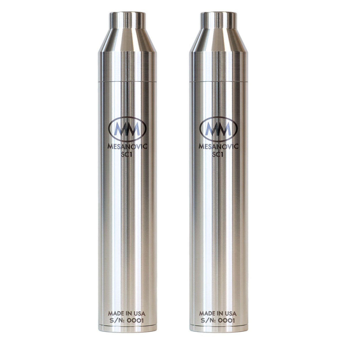 Mesanovic SC1 Small Diaphragm Condenser Microphone Stereo Pair