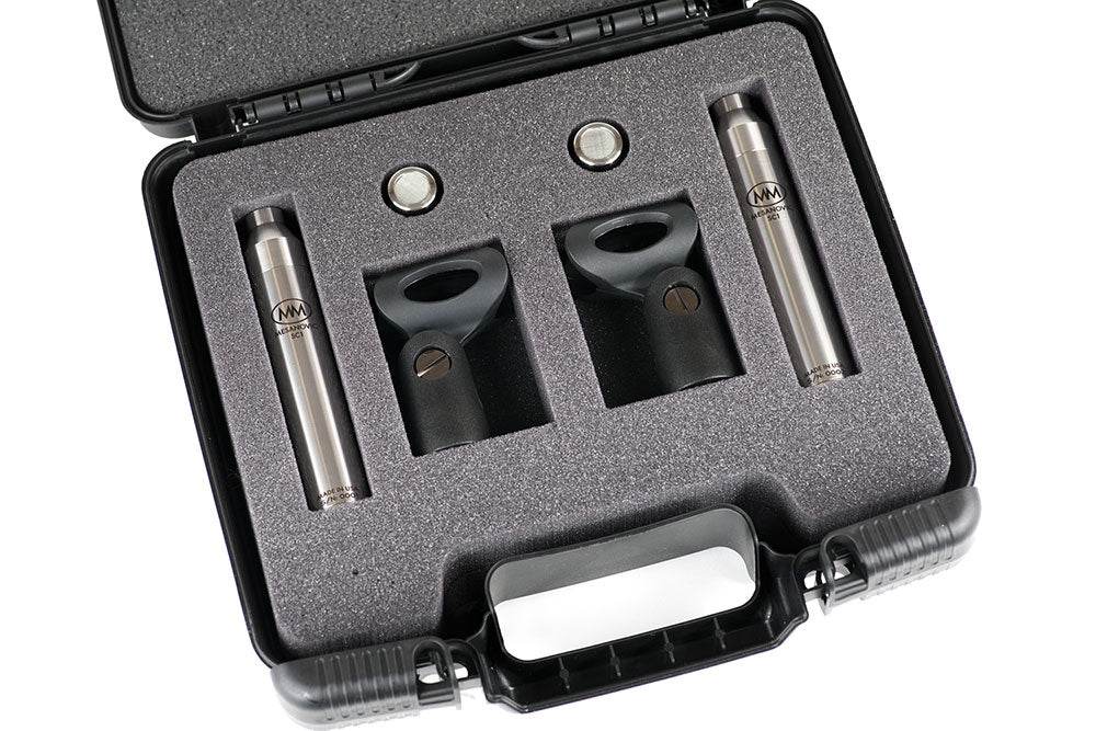 Mesanovic SC1 Small Diaphragm Condenser Microphone Stereo Pair